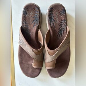 Columbia Brown Sandals Comfortable Casual Footwear